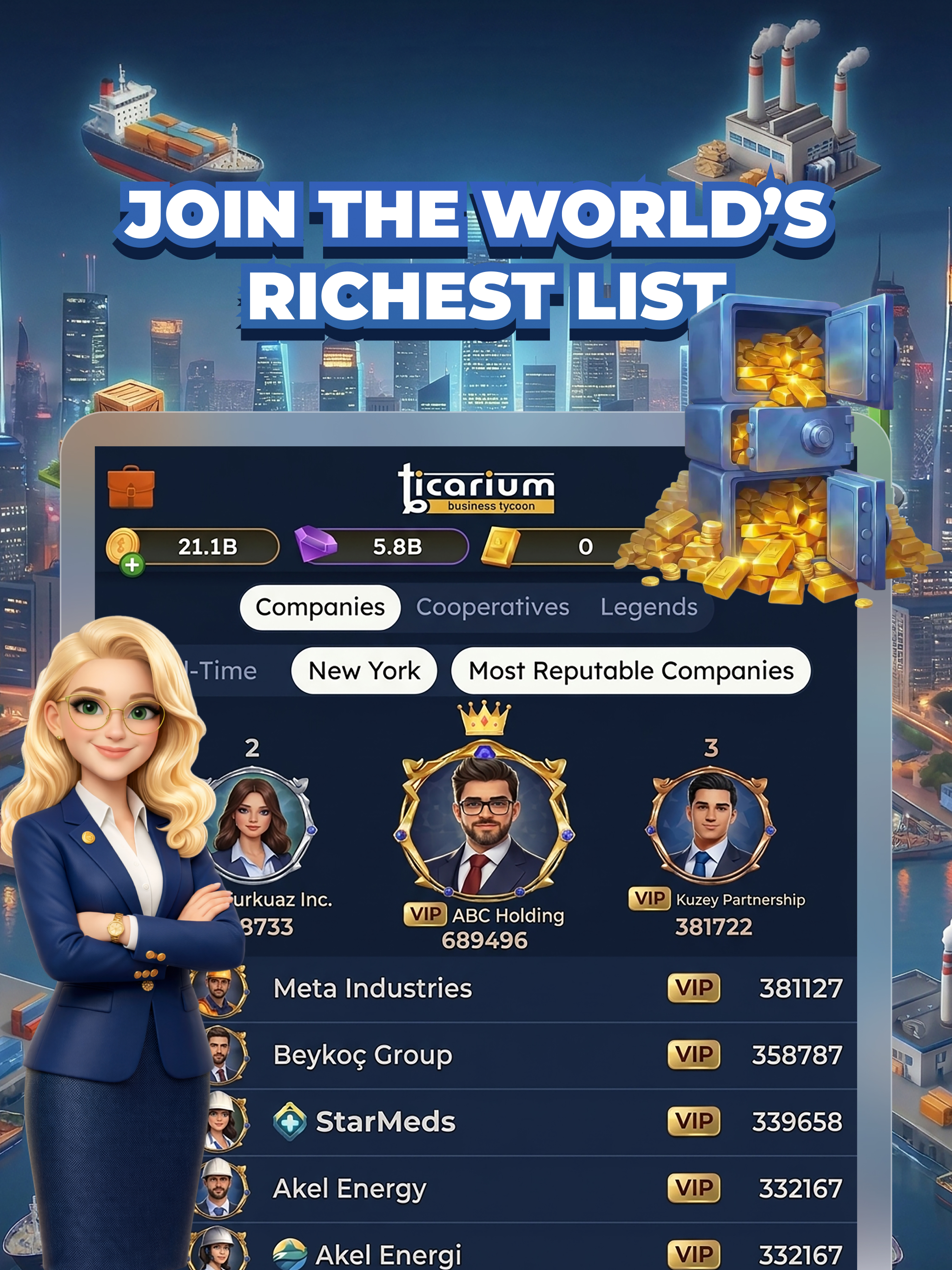 Ticarium: Business Tycoon