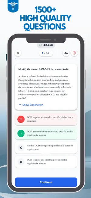 NCMHCE Test Prep Practice 2026 screenshot 2