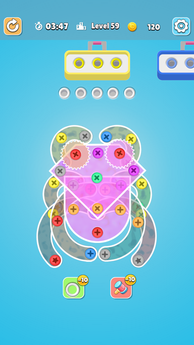 Screw Nuts Jam Master Puzzle Screenshot