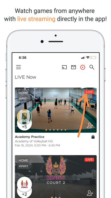 Sporfie Screenshot