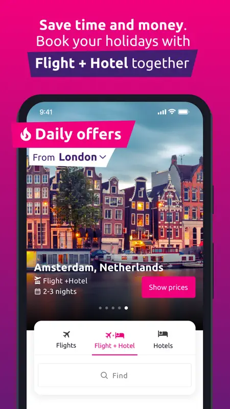 lastminute.com - Voyage et vol screenshot 1 of 7