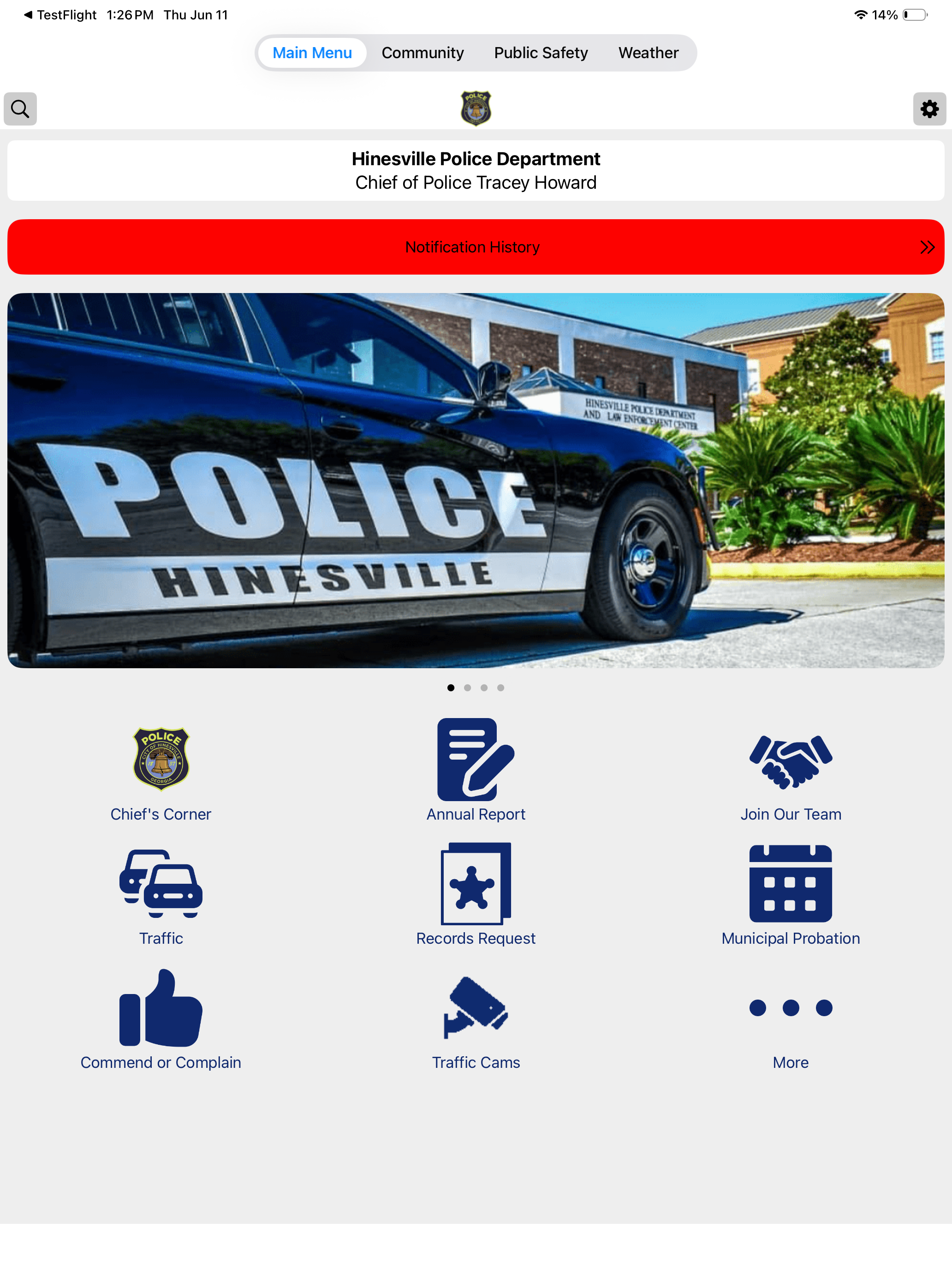 Hinesville Police Dept, GA screenshot 4