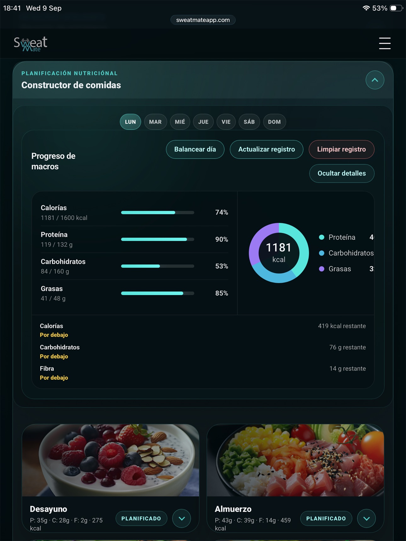 Screenshot 12 of SweatMate
