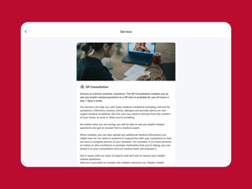 App screenshot