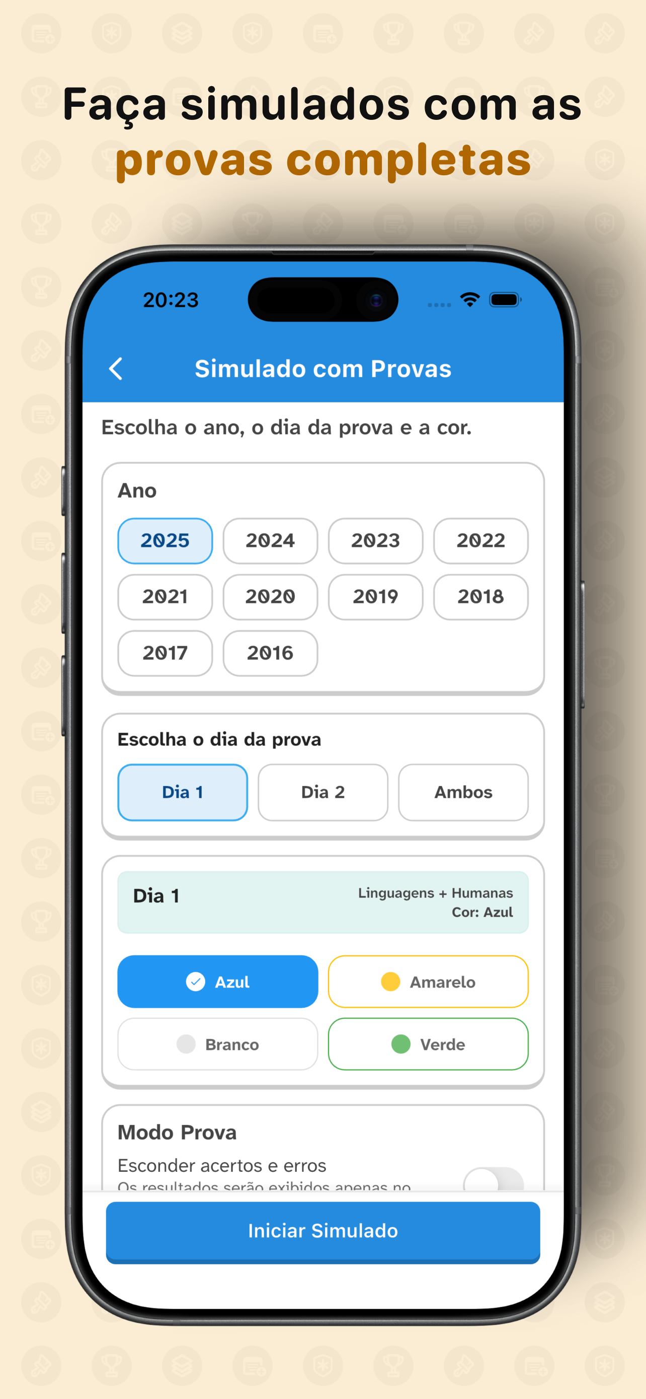 Enem 2026 Questões e Simulados screenshot 6