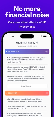 Monerry: Stock Tracker Screenshot 3 of 5