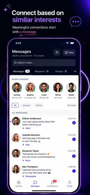 Flock: Make Friends Nearby screenshot 3