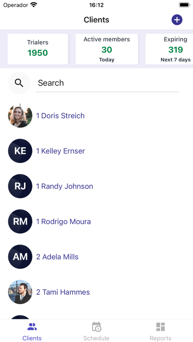 Glofox Pro - Staff App Screenshot