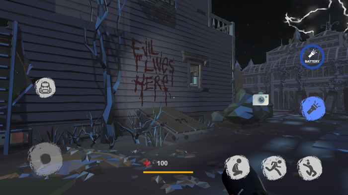 Cursed Manor ghost horror game