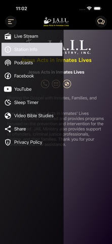 JAIL Ministry Radio iPhone screenshot