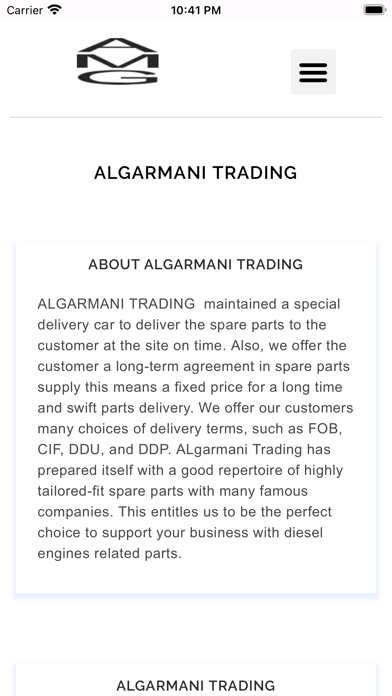 Algarmani Shop Screenshot
