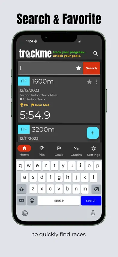 TrackMe - Race Log screenshot 3