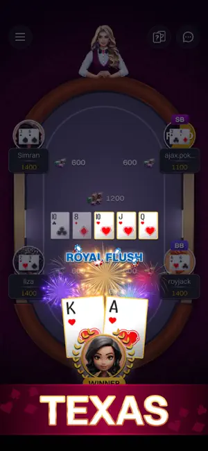 River Run: Texas Holdem Poker screenshot 2