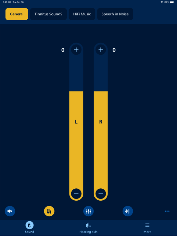 Philips HearLink 2 iPad screenshot 1 - Medical app