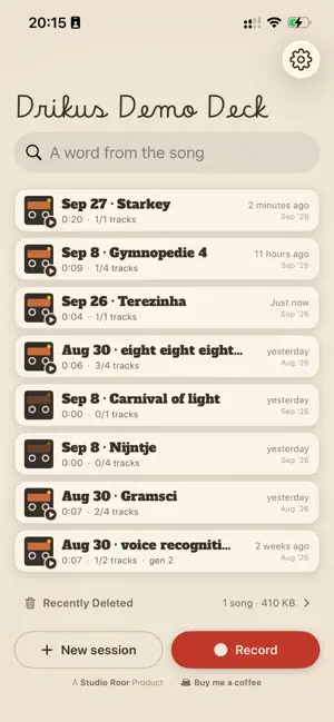 Drikus Demo Deck screenshot 2
