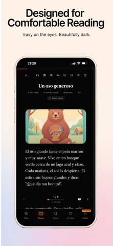 Stories - Language Learning iPhone screenshot