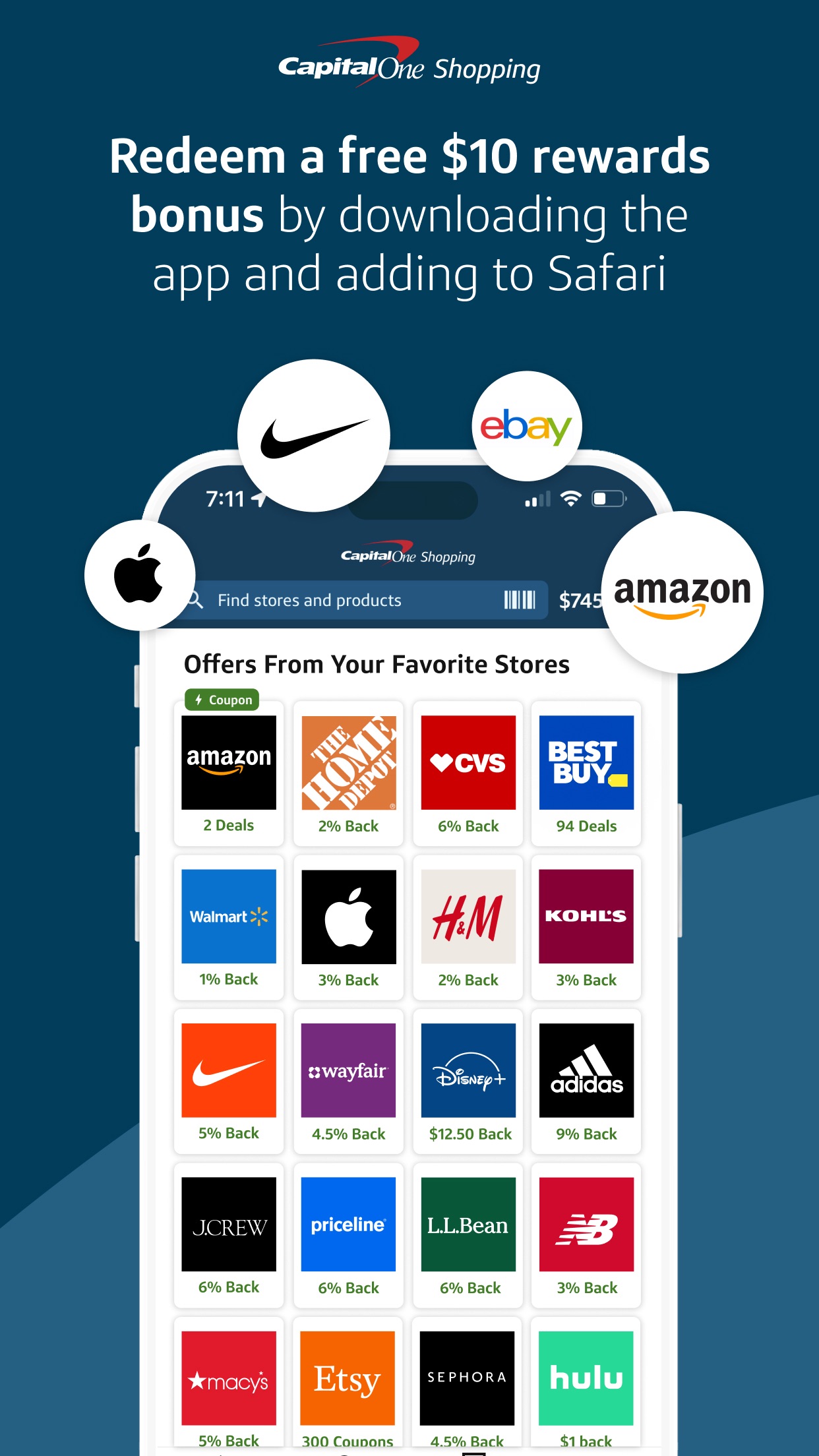 Capital One Shopping: Save Now screenshot 1