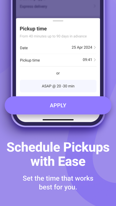 Screenshot #3 pour QWQER - Express Delivery