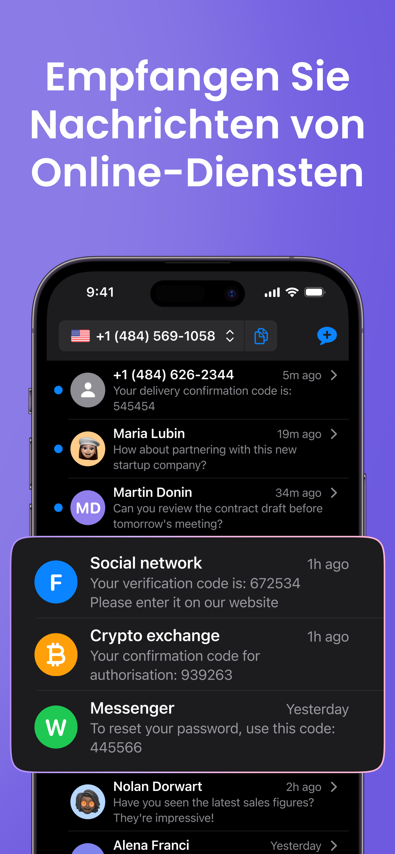 2nd Second Phone Number App