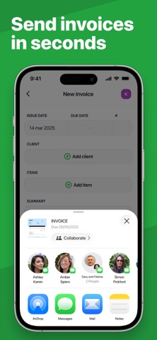 Invoice maker‎ screenshot