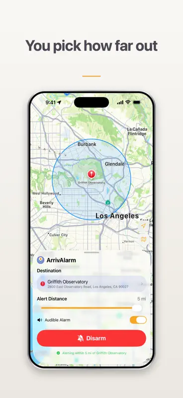 ArrivAlarm screenshot 4 of 5