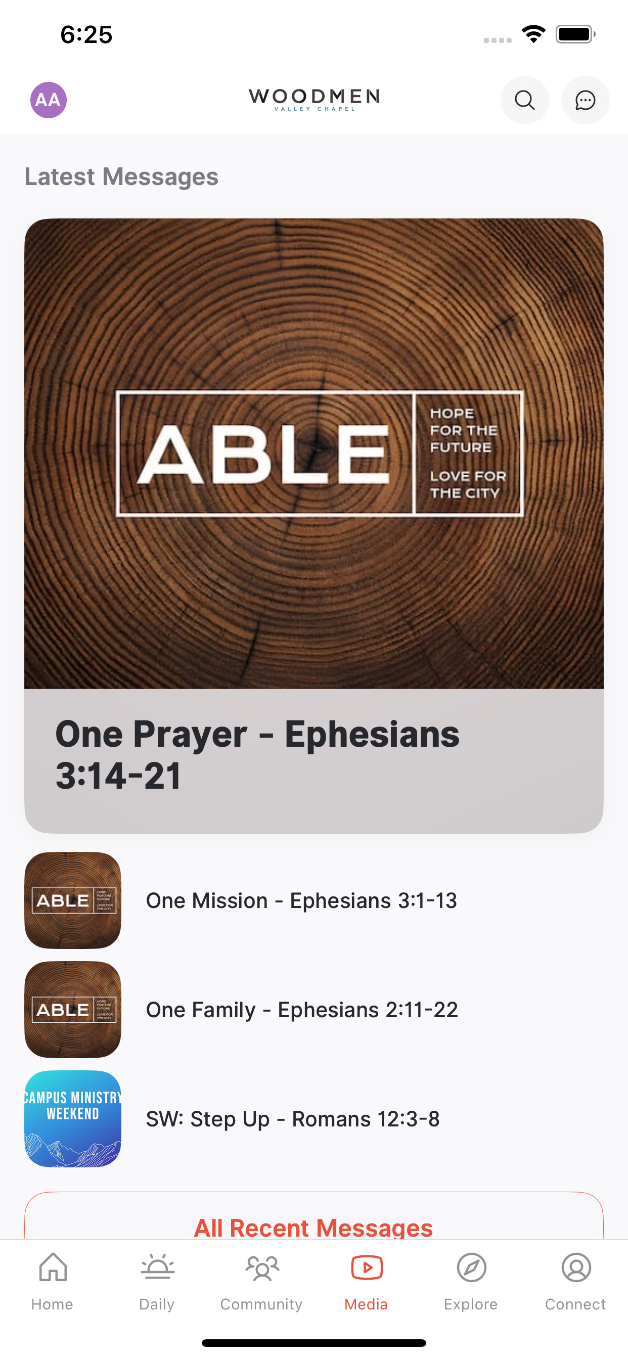 Woodmen Valley Chapel screenshot 3