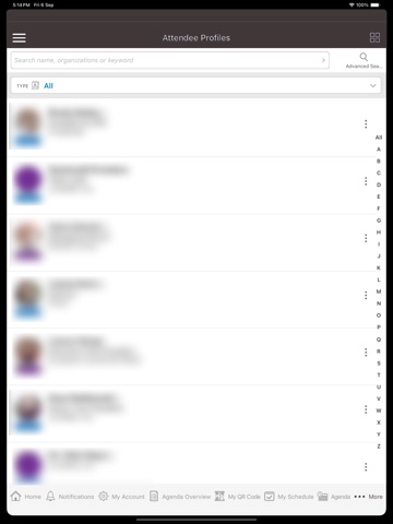TechConnect Events iPad screenshot