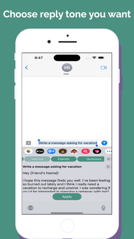 #3. AI Keyboard・ReplyAssistant (iOS) 게시자: Elsayed Hussein