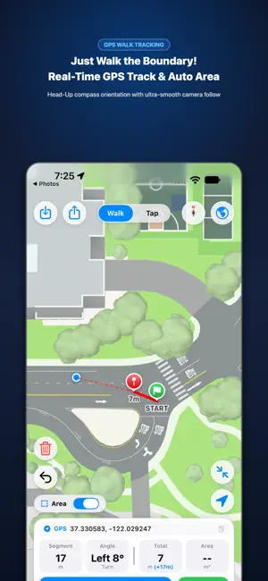 Simple Measure -GPS & Map Area screenshot 2