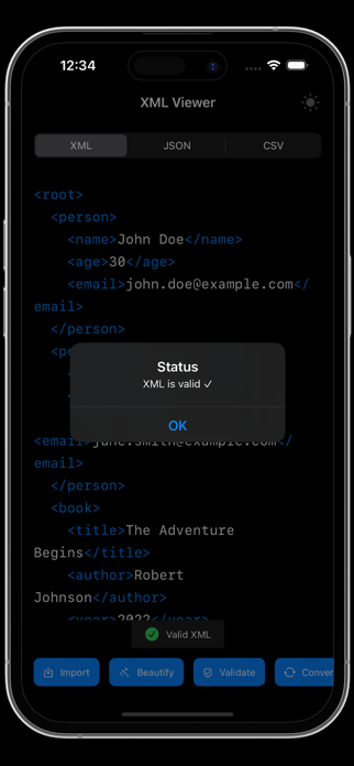 XML Viewer: Editor & Formatter Screenshot 3 of 7