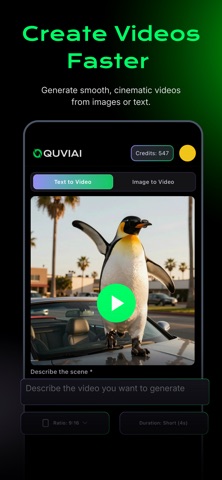 QUVIAI - AI Images & Videos screenshot