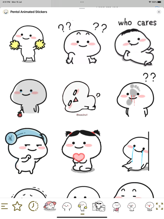 Screenshot #6 pour Animated Pentol Stickers