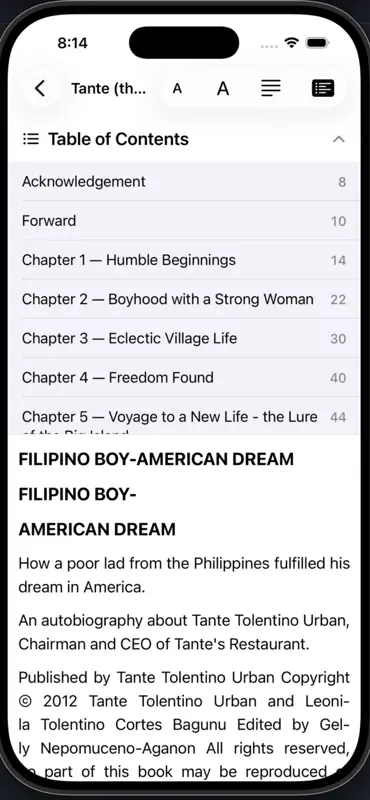 Filipino Boy, American Dream screenshot 1 of 4