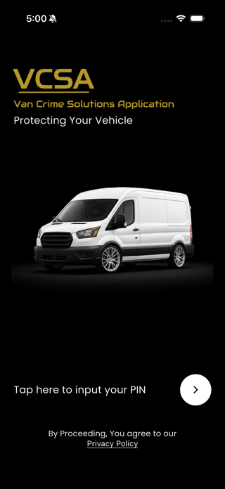 Van Crime Solutions App Screenshot 1 of 3