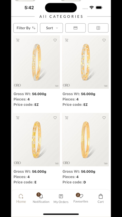 ORO Connect Screenshot