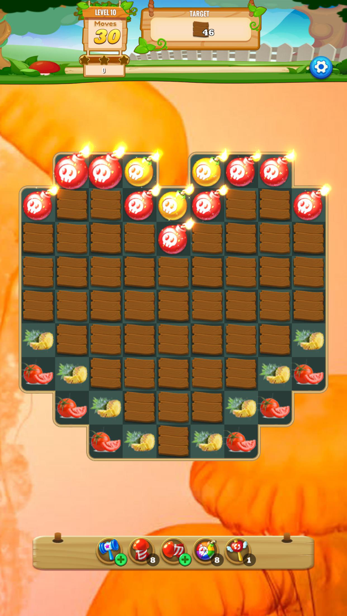 Food Blast Match 3 Puzzle