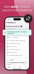 CoffeeSpace: Find A Cofounder screenshot #3 for iPhone