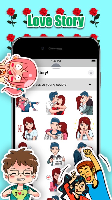 Screenshot #1 pour Honey Stickers!