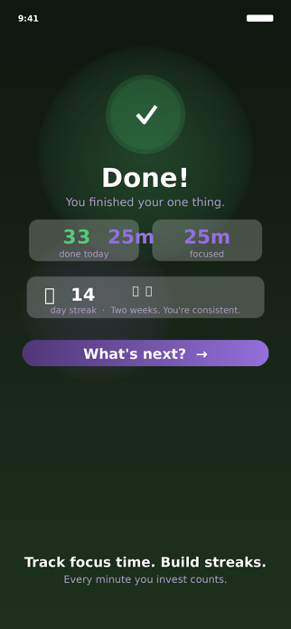 OneThingFocus Screenshot 2 of 5