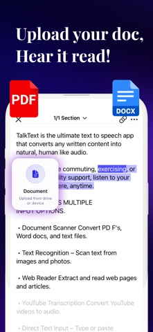 Text to Speech: TalkText screenshot