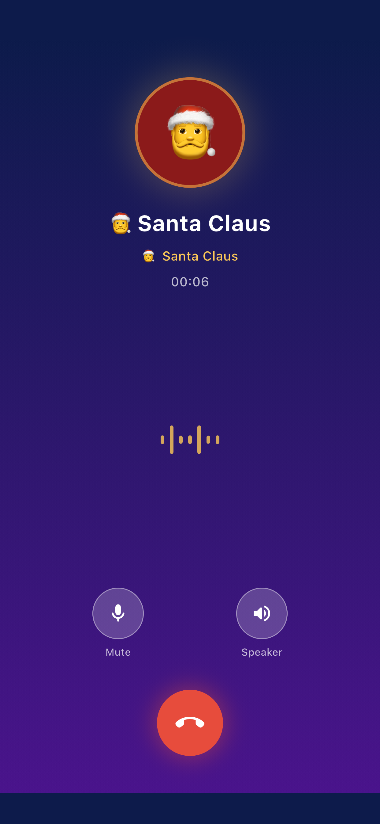 Custom Video Call Santa screenshot 3