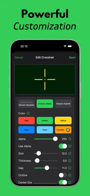Custom Crosshair: Aimiks v2 screenshot 2