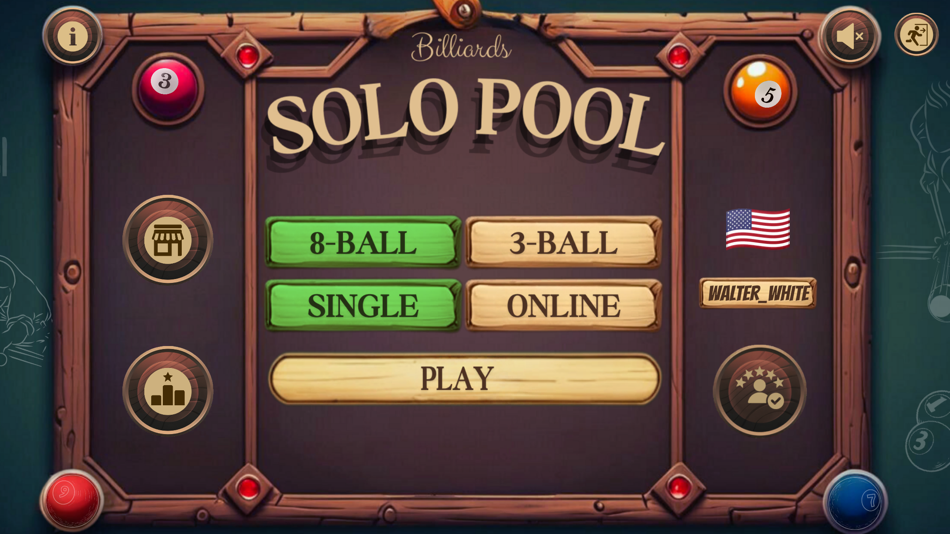 #1. Solo Pool (iOS) 由: Sentaks