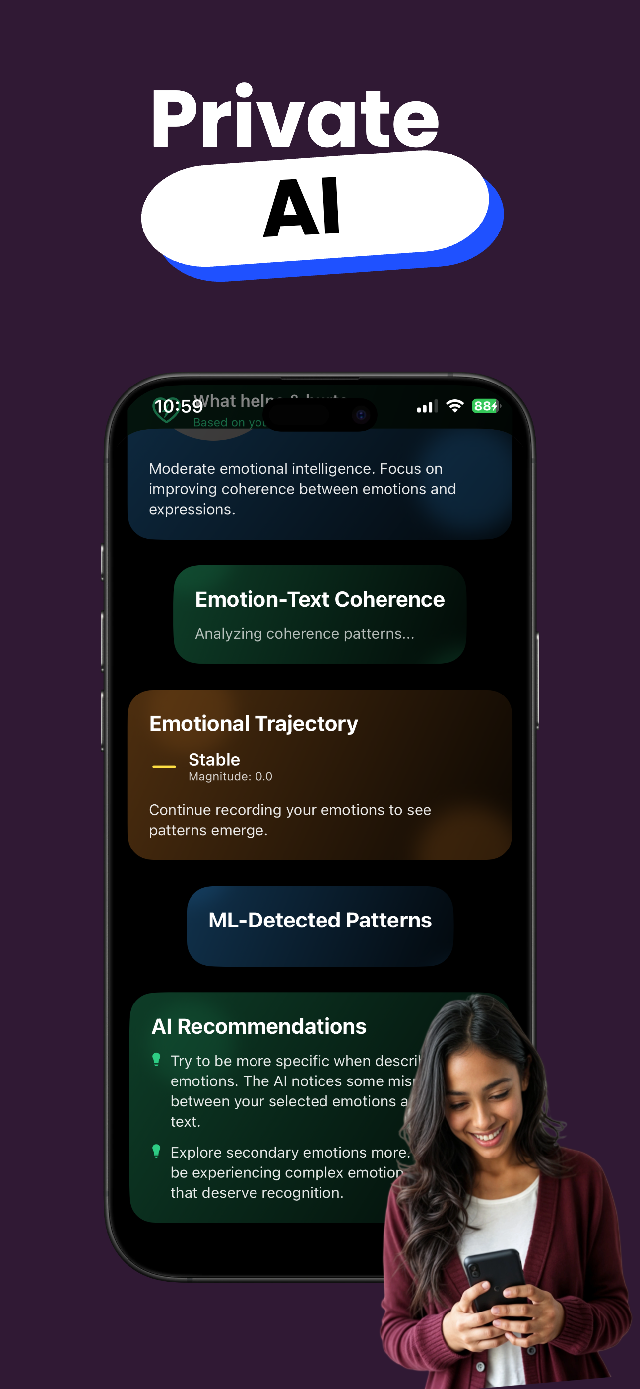 Mood tracker Moodly