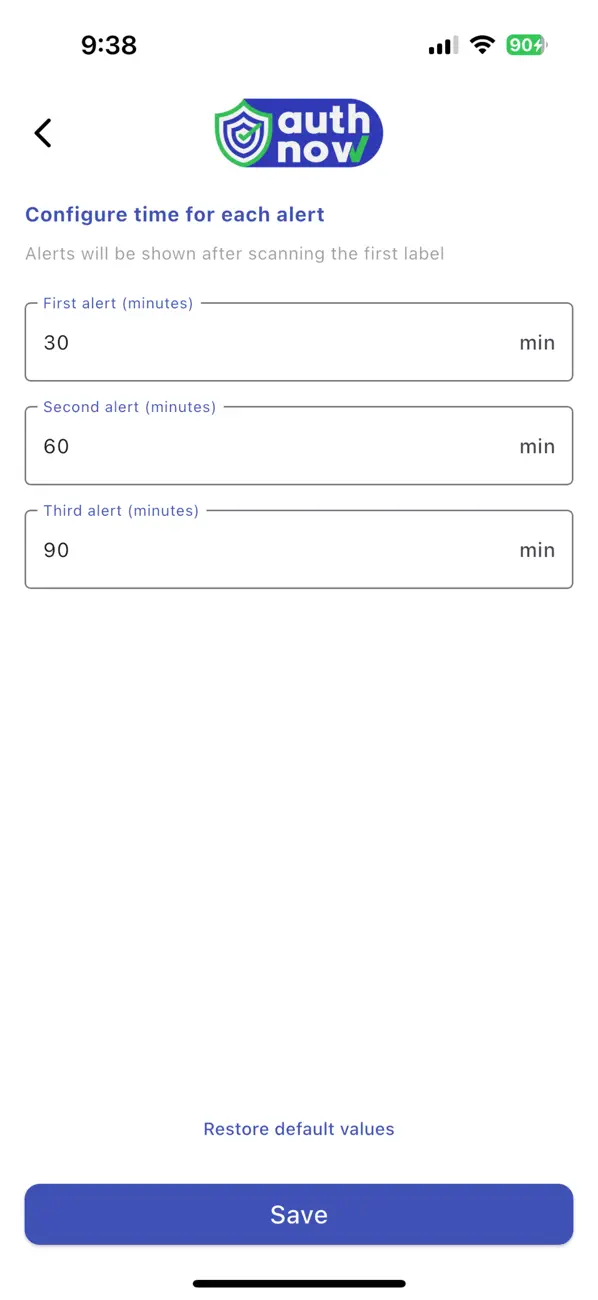 Screenshot #1 pour Authnow Provider