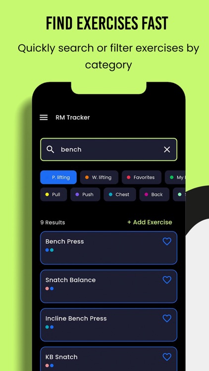 Workout RM Tracker & Gym Log screenshot-4