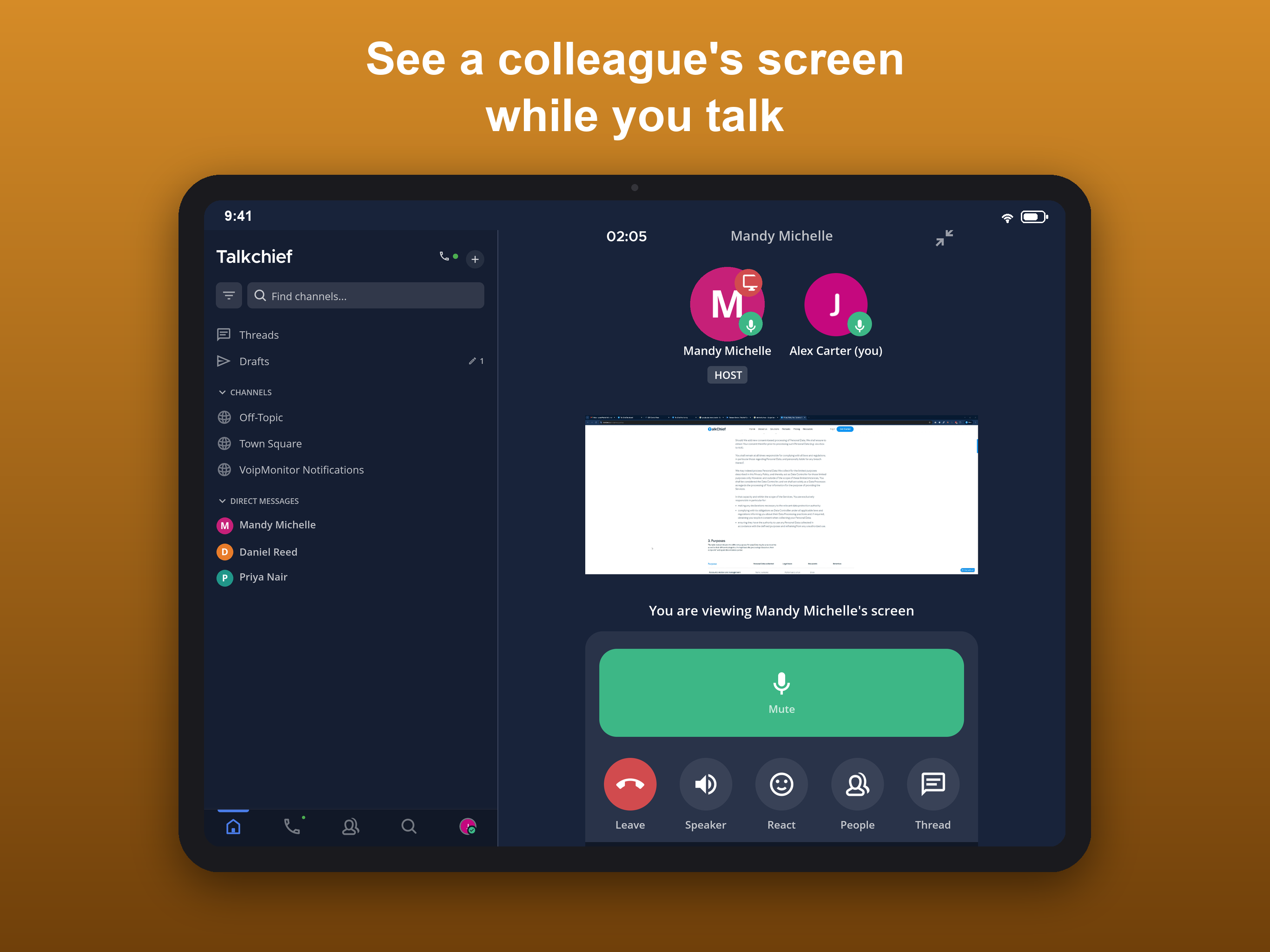 Talkchief Cowork screenshot 8