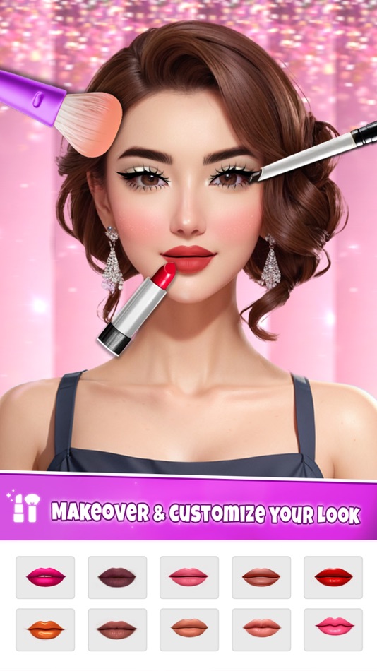 #1. Makeup Game - Fashion Makeover (iOS) โดย: Dreamland Games