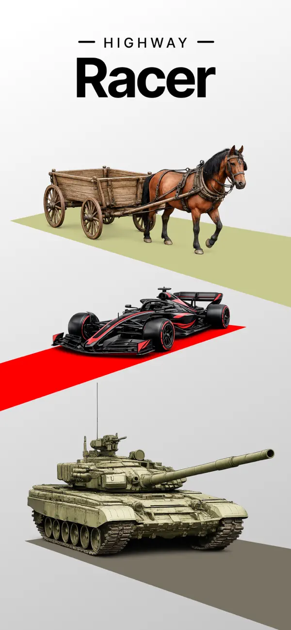 Screenshot #1 pour Traffic Racer - Evolutions