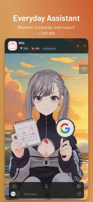 OshiKoi - 3D AI Companion screenshot 2